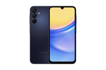 SM-A156B_Galaxy A15 5G_Blue Black_Front
