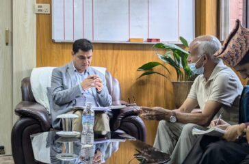 GOvinda KC and Health Population Minister meeting 1
