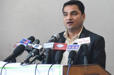 Health and Population Minister Pradip Paudel