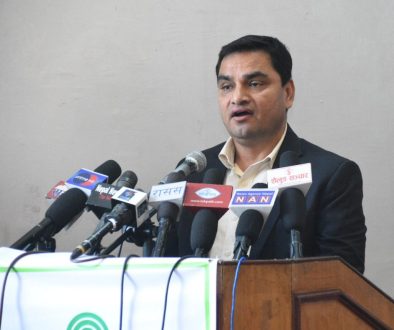 Health and Population Minister Pradip Paudel