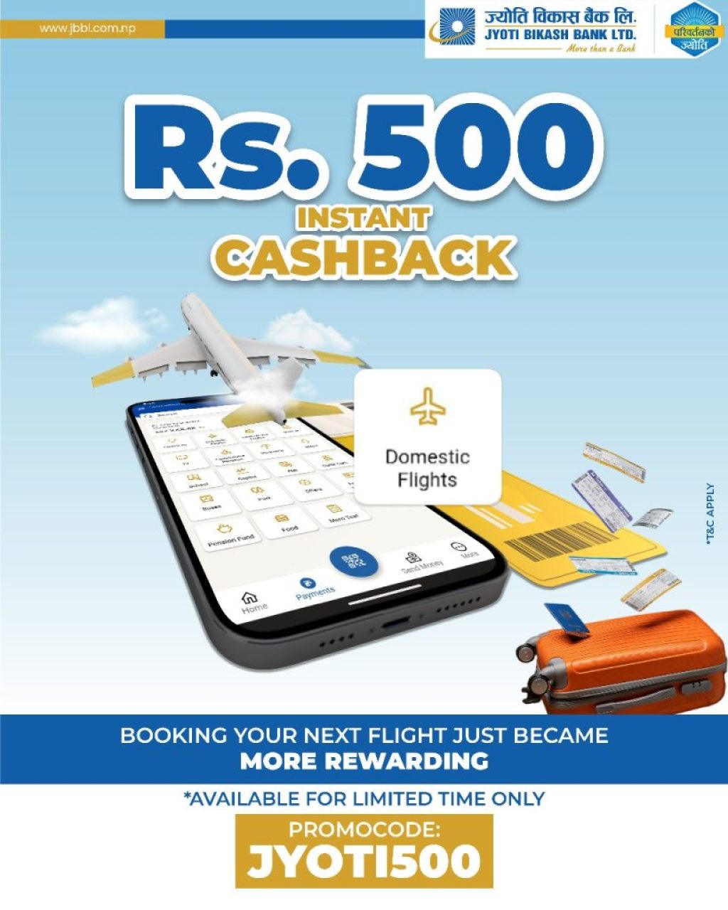Rs. 500 cashback campaign