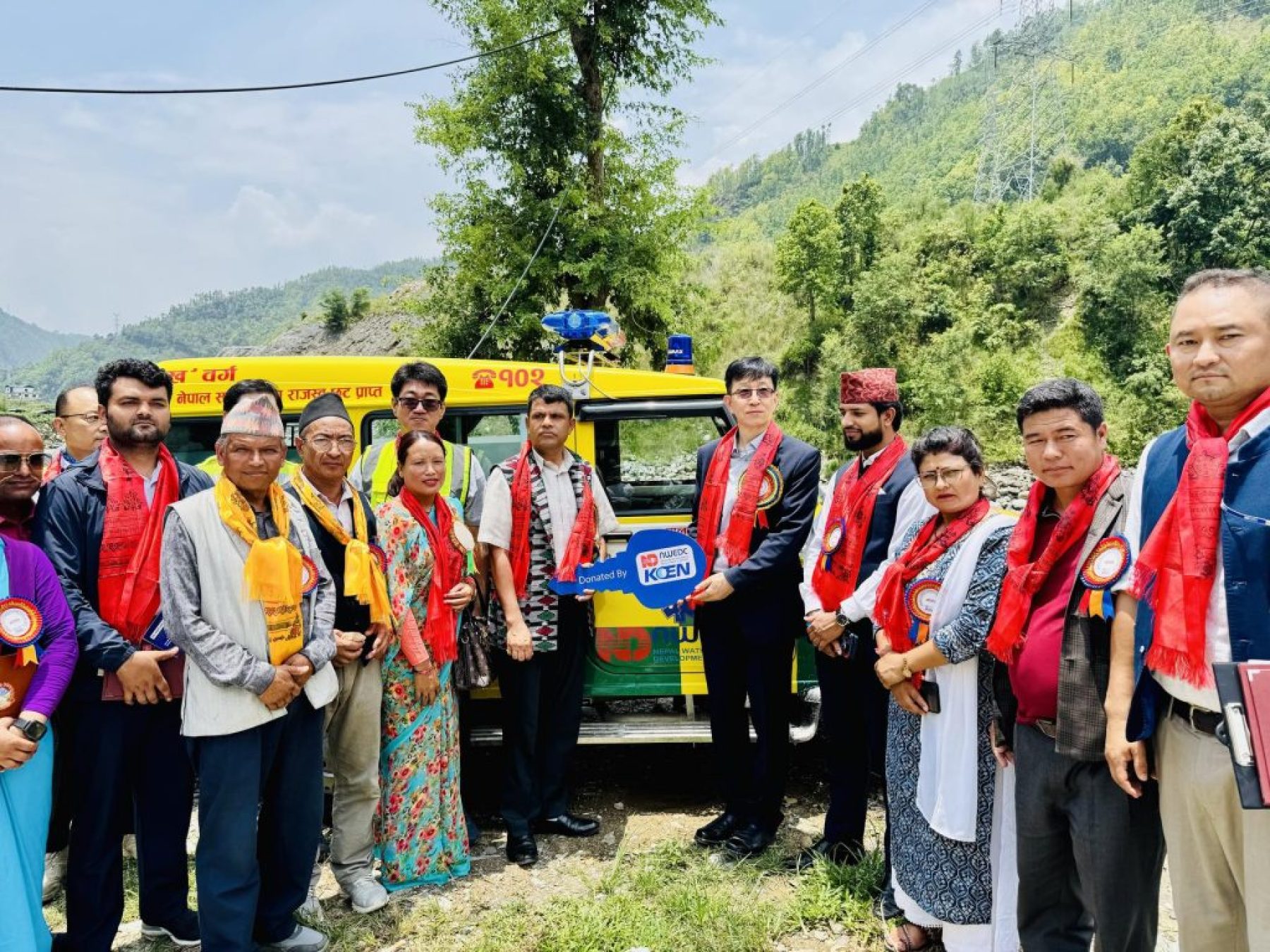 Ambulance Handover Pic 3_Uttargaya Ambulance Handover Pic 3_Uttargaya