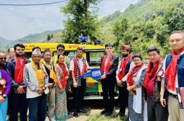 Ambulance Handover Pic 3_Uttargaya