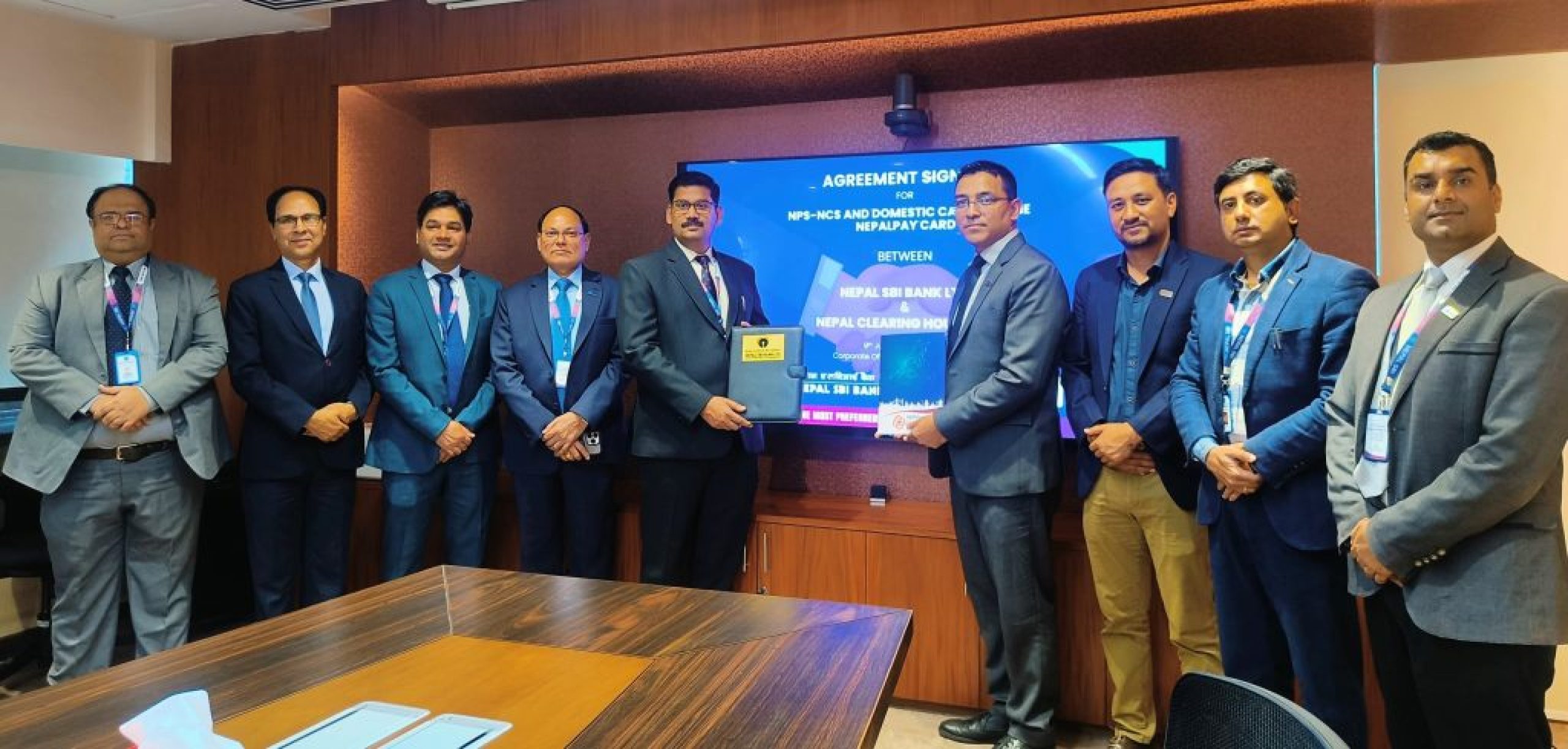 Nepal SBI Bank-NEPALPAY Agreement Photo