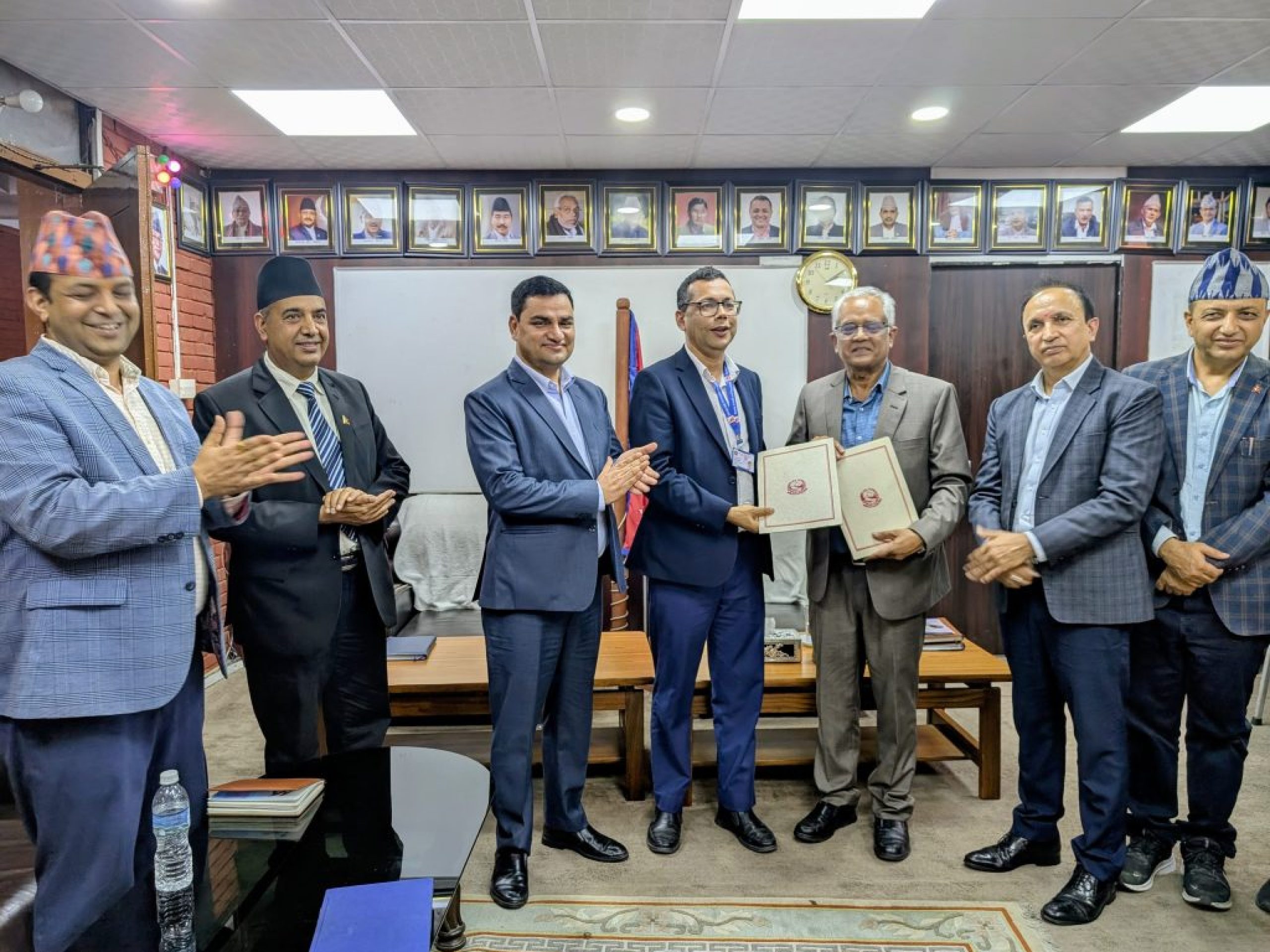 TU Health MOU agreement pic TU Health MOU agreement pic