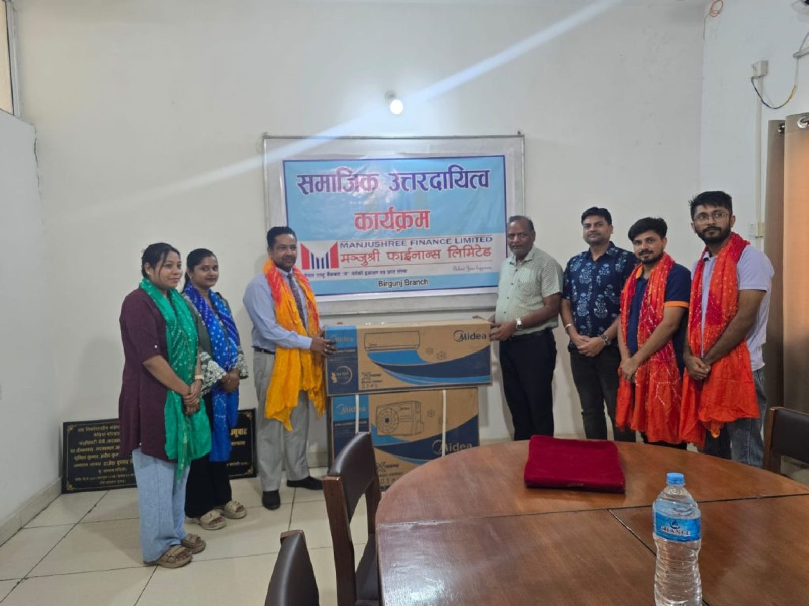 CSR Birgunj- Manjushree Finance