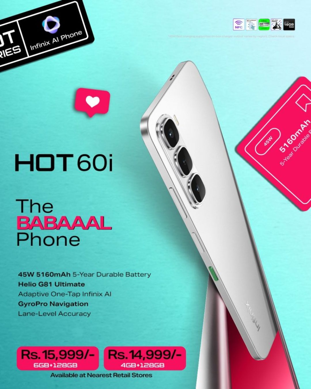 HOT 60i The Babaaal Phone launched