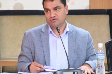 Health-Minister-Pradip-Paudel-in-health-disaster-prevention-meeting-pic-