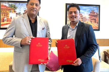 PR on tie-up Budhanilkantha Heritage Limited.- Photo