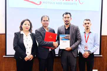 PR on tie-up wiht Landmark Hotels and Resorts-photo