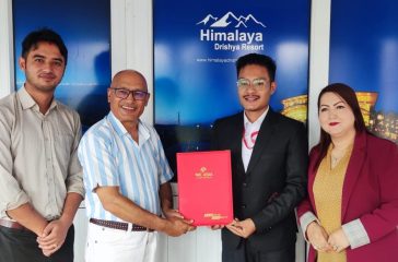 PR on tie-up with Himalaya Drishya Resort Pvt. Ltd. - Photo