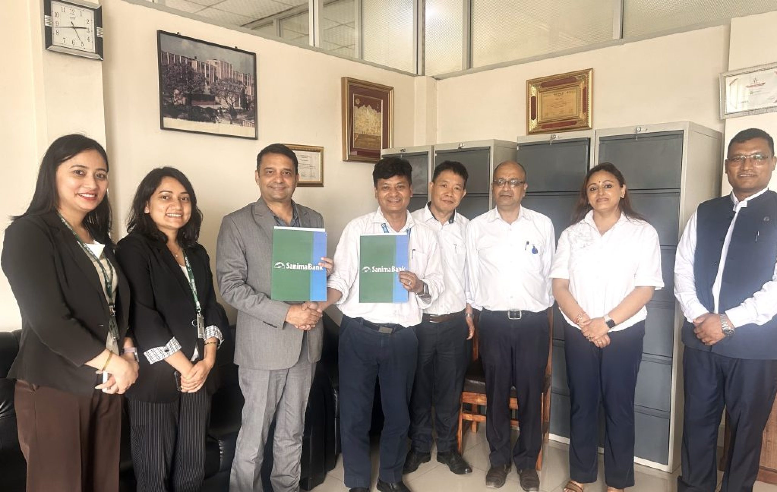Signing MOU with Patan Hospital
