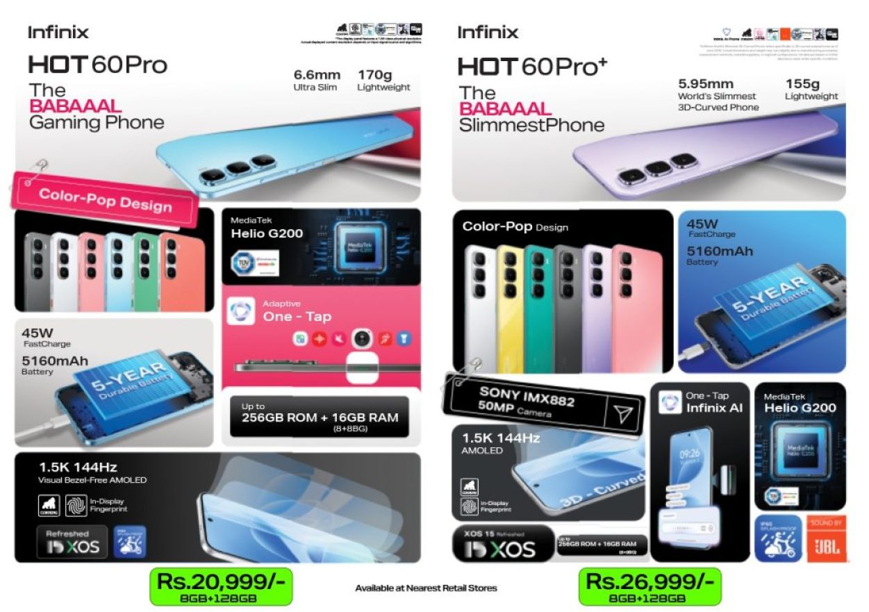 Infinix Hot 60 Pro Series Infinix Hot 60 Pro Series