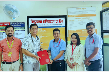 PR on tie-up with Siddhababa Hospital and Research Center Pvt. Ltd.- photo