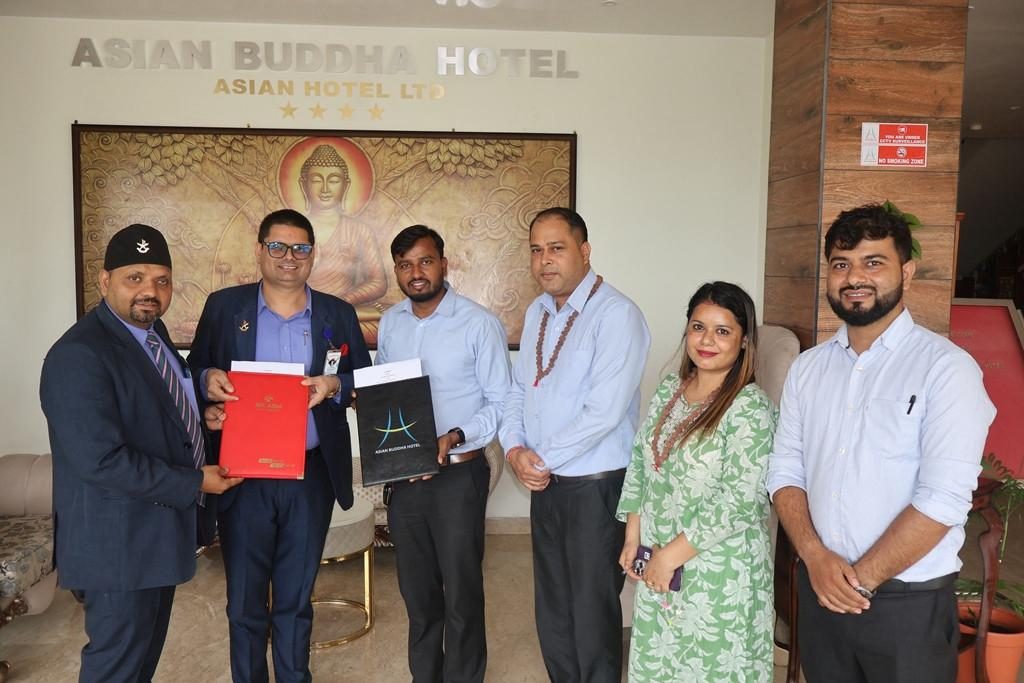 PR on tie-up with Asian Buddha Hotel Limited-photo PR on tie-up with Asian Buddha Hotel Limited-photo