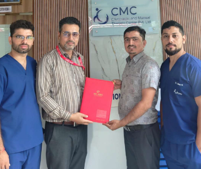 PR on tie-up with Chiropractic and Manual Therapy Centre Pvt. Ltd.-photo