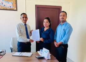 PR on tie-up with Devdaha Medical College and Reserach Institute- photo