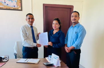 PR on tie-up with Devdaha Medical College and Reserach Institute- photo