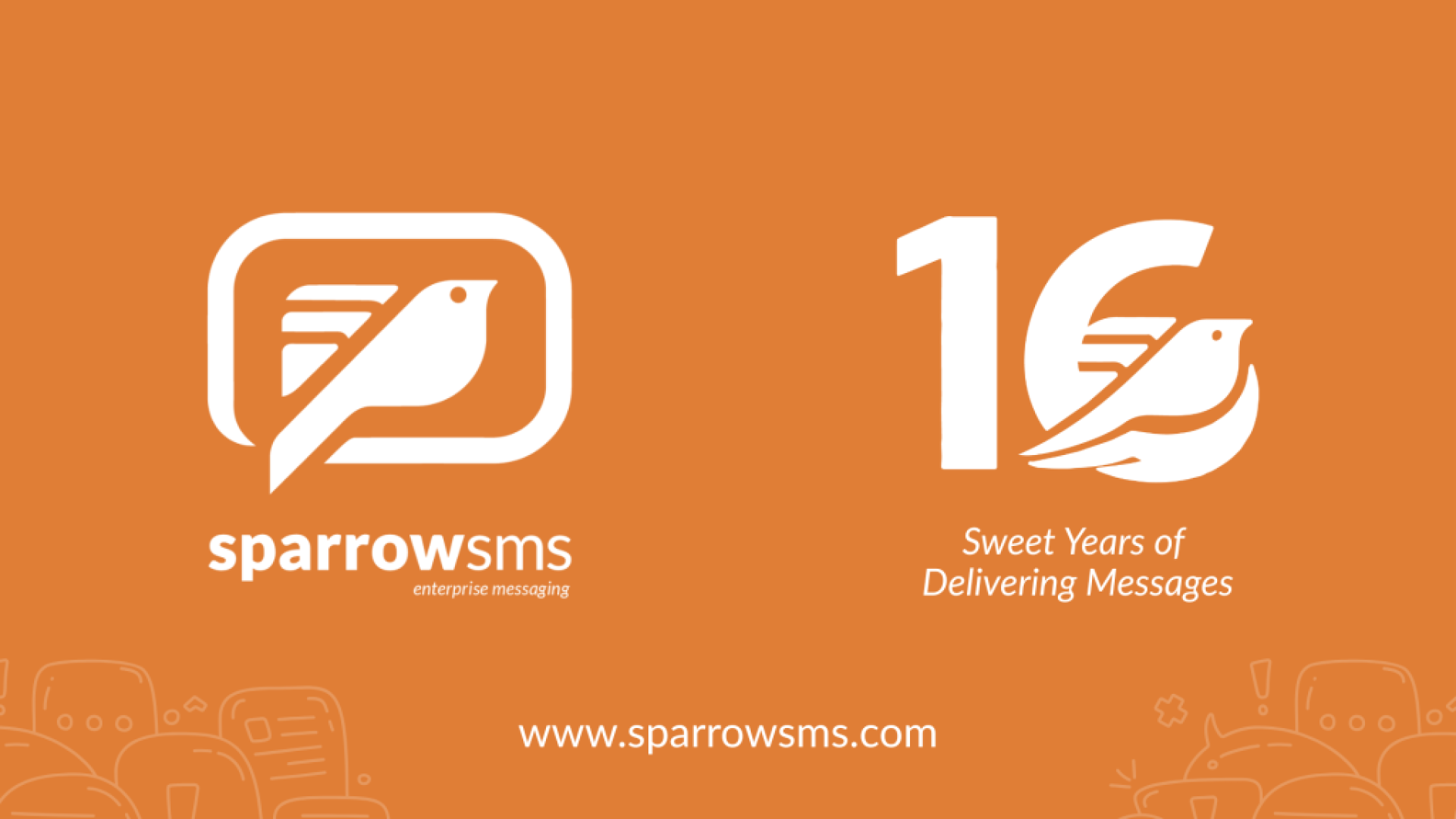 Press Banner Sparrow SMS 16th Anniversary
