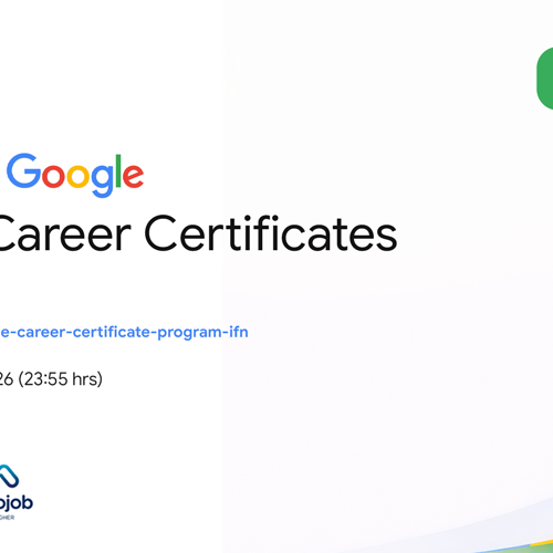 Google Career Certificates - IFN