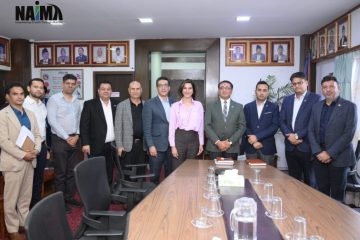 NAIMA Team with Finance Minister