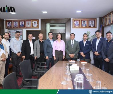 NAIMA Team with Finance Minister