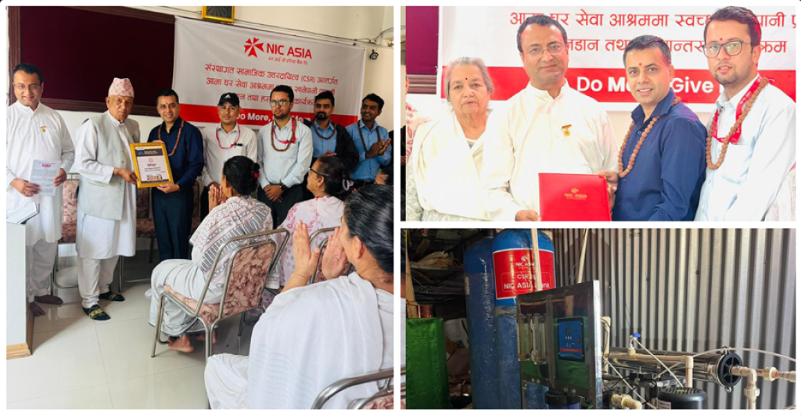 PR on support provided to Aama Ghar Sewa Aashram-photo