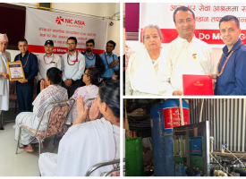 PR on support provided to Aama Ghar Sewa Aashram-photo