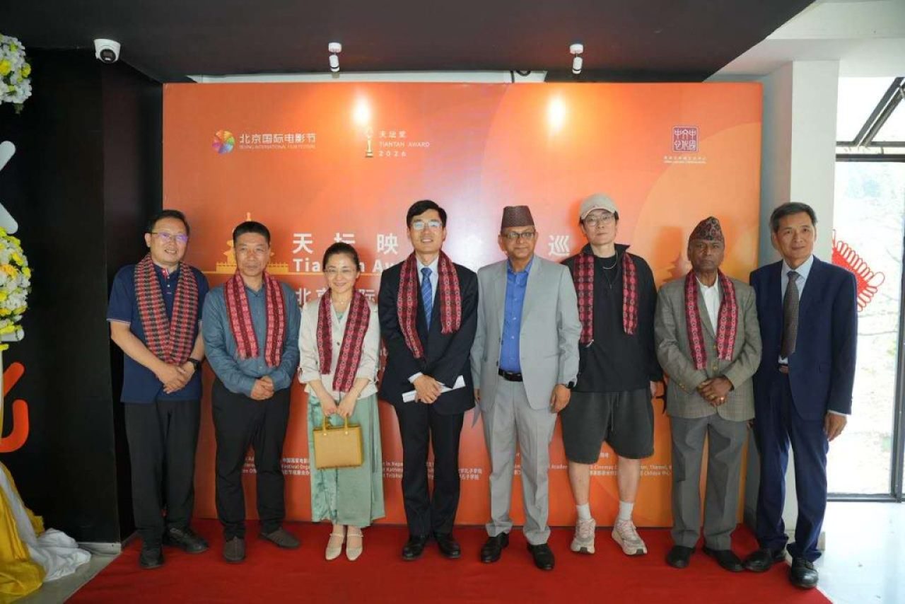 group photo of the guests