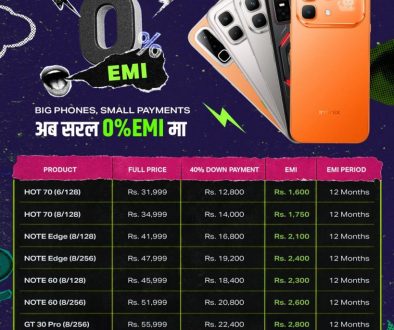 Infinix 0% EMI Scheme