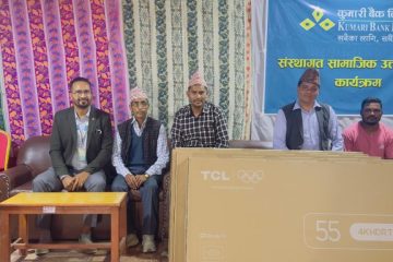 Kumari Gaumul Branch TV handover