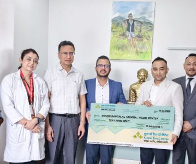 Gangalal cheque handover copy