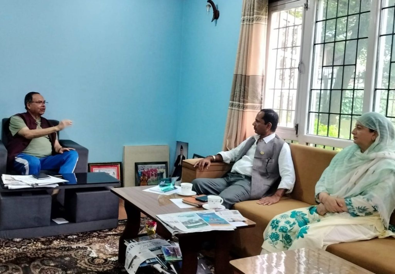 khanal-ansari meeting