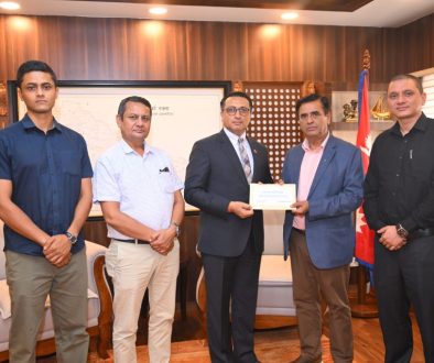 Handover to Finance Minister