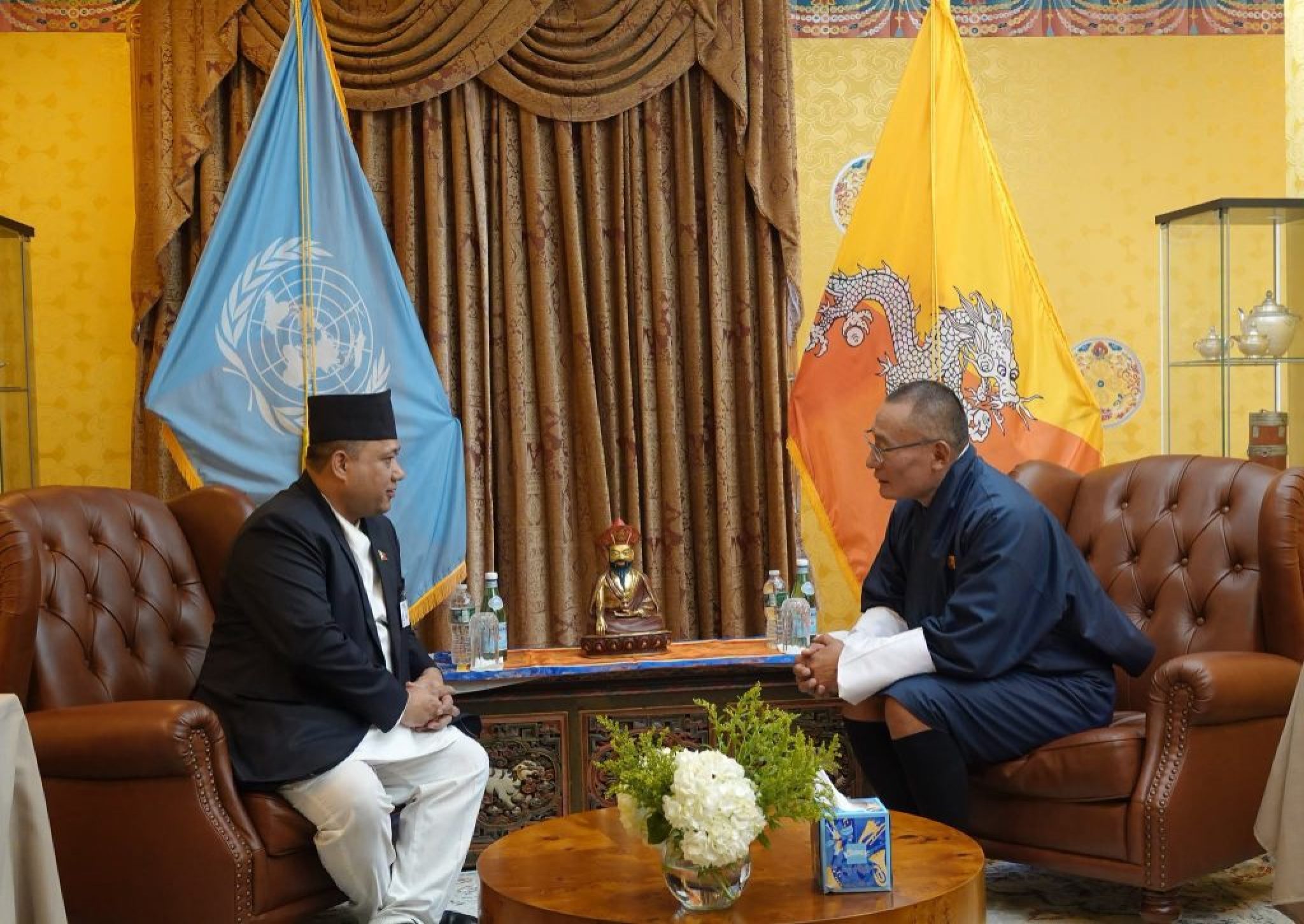 Nepal Bhutan leaders meet