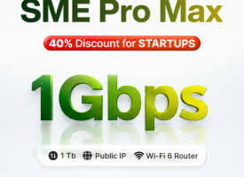 startup sme pro max 1gbps