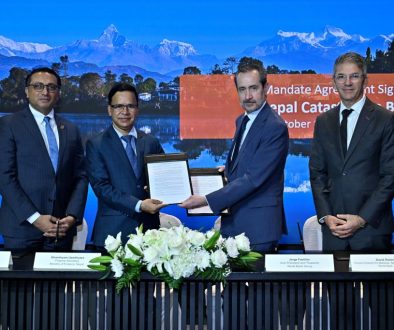 Nepal-WBG Catbond signing 1