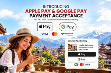 PR on the availability of Apple Pay and Google Pay payment acceptance in Nepal