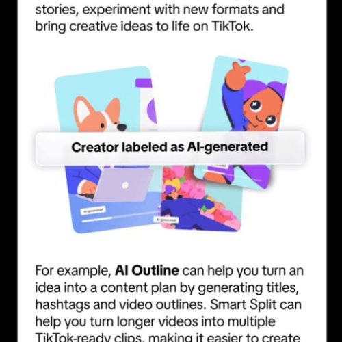 TikTok strengthens AI transparency